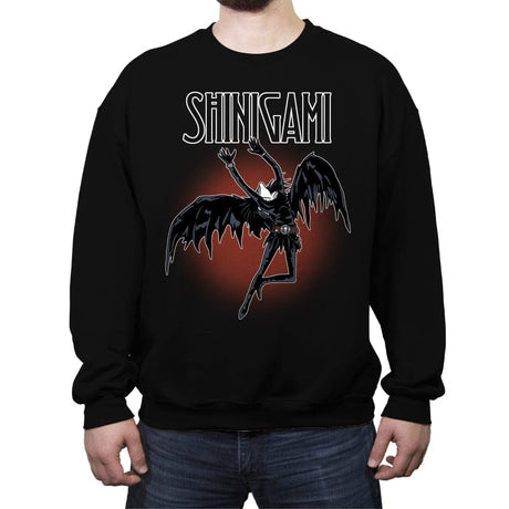 Shinigami - Crew Neck Sweatshirt Crew Neck Sweatshirt RIPT Apparel Small / Black