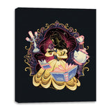 Shining Beauty - Canvas Wraps Canvas Wraps RIPT Apparel 16x20 / Black