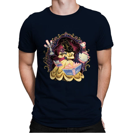 Shining Beauty - Mens Premium T-Shirts RIPT Apparel Small / Midnight Navy