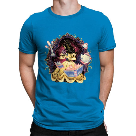 Shining Beauty - Mens Premium T-Shirts RIPT Apparel Small / Turqouise