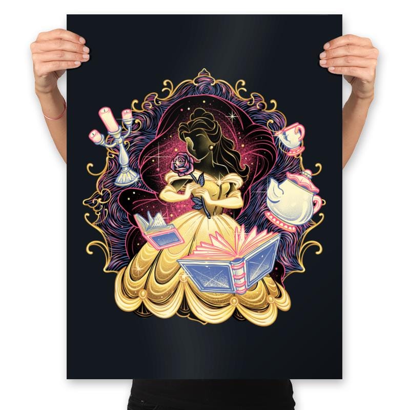 Shining Beauty - Prints Posters RIPT Apparel 18x24 / Black