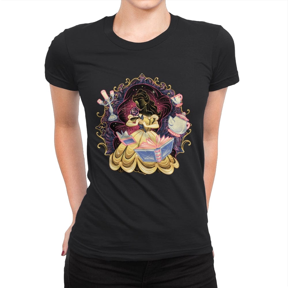 Shining Beauty - Womens Premium T-Shirts RIPT Apparel Small / Black