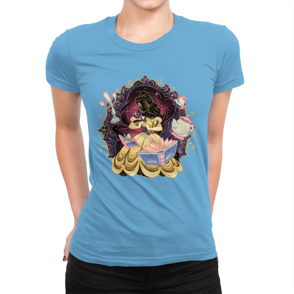 Shining Beauty - Womens Premium T-Shirts RIPT Apparel Small / Turquoise