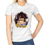 Shining Beauty - Womens T-Shirts RIPT Apparel Small / White