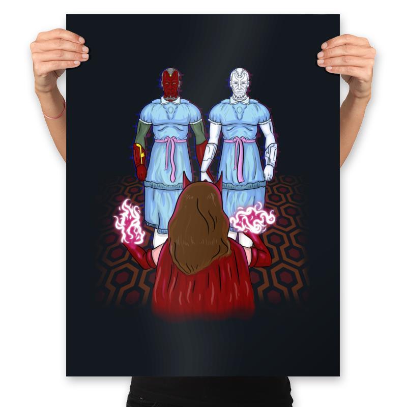 Shining Visions - Prints Posters RIPT Apparel 18x24 / Black