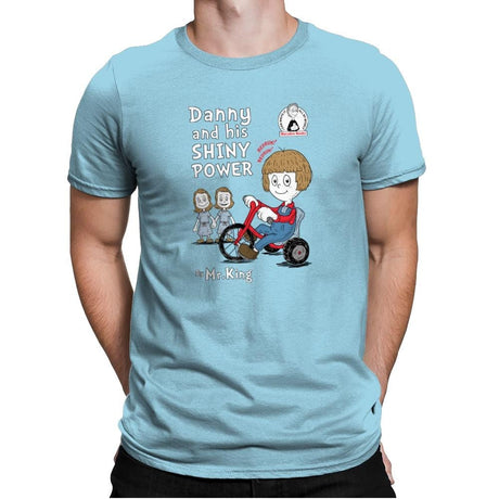 Shiny Danny - Mens Premium T-Shirts RIPT Apparel Small / Light Blue