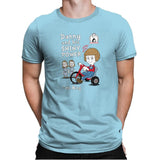Shiny Danny - Mens Premium T-Shirts RIPT Apparel Small / Light Blue
