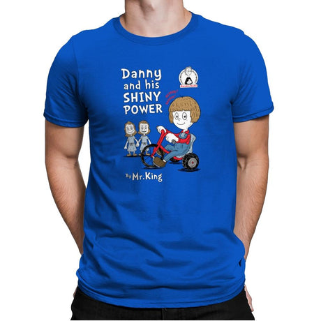 Shiny Danny - Mens Premium T-Shirts RIPT Apparel Small / Royal