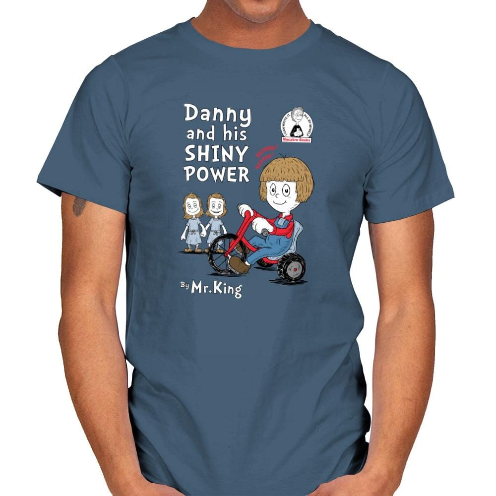 Shiny Danny - Mens T-Shirts RIPT Apparel Small / Indigo Blue