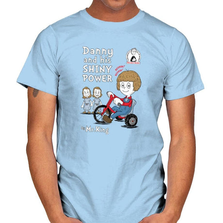 Shiny Danny - Mens T-Shirts RIPT Apparel Small / Light Blue