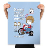 Shiny Danny - Prints Posters RIPT Apparel 18x24 / Baby Blue