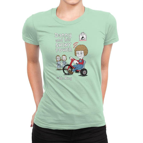 Shiny Danny - Womens Premium T-Shirts RIPT Apparel Small / Mint