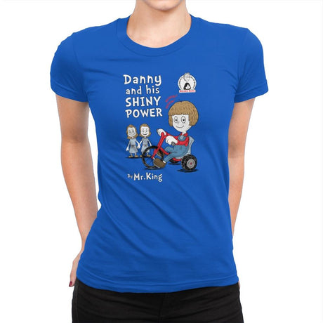 Shiny Danny - Womens Premium T-Shirts RIPT Apparel Small / Royal