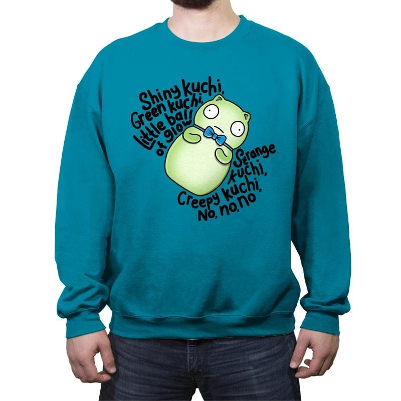 Shiny Kuchi - Crew Neck Sweatshirt Crew Neck Sweatshirt RIPT Apparel Small / Antique Sapphire