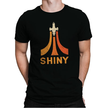 Shiny - Mens Premium T-Shirts RIPT Apparel Small / Black