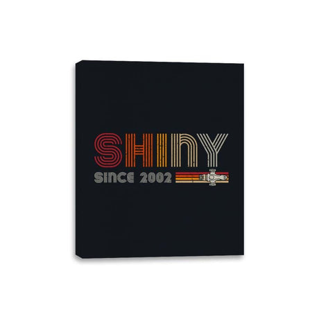Shiny since 2002 - Canvas Wraps Canvas Wraps RIPT Apparel 8x10 / Black