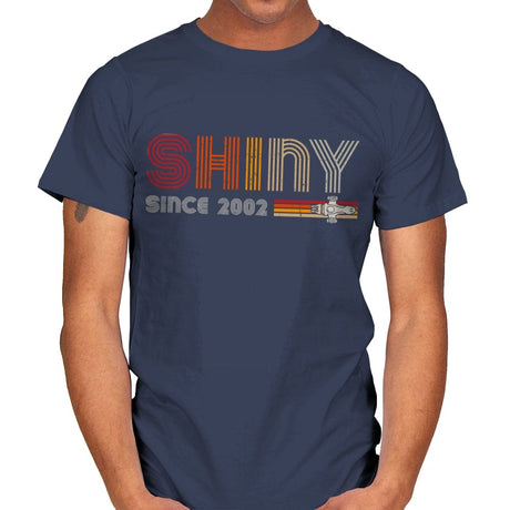 Shiny since 2002 - Mens T-Shirts RIPT Apparel Small / Navy