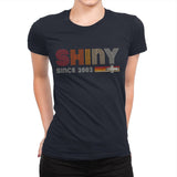 Shiny since 2002 - Womens Premium T-Shirts RIPT Apparel Small / Midnight Navy