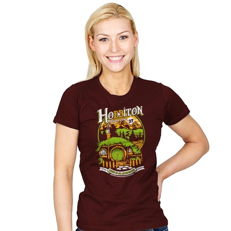 Shire Summer Camp - Womens T-Shirts RIPT Apparel