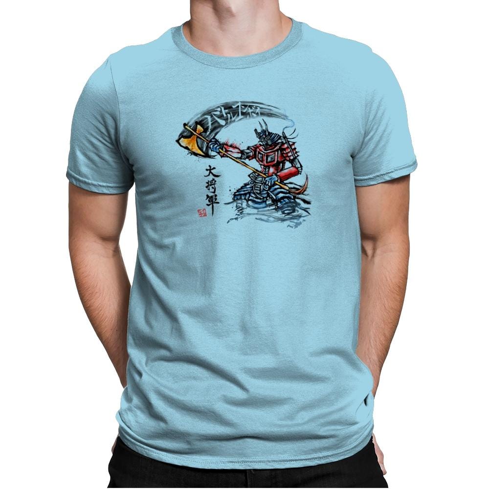Shogun Prime Exclusive - Mens Premium T-Shirts RIPT Apparel Small / Light Blue