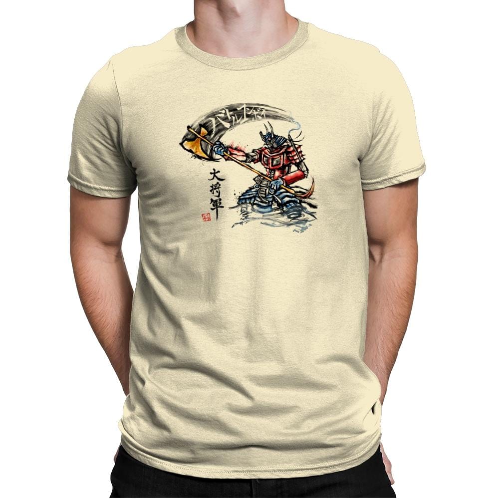 Shogun Prime Exclusive - Mens Premium T-Shirts RIPT Apparel Small / Natural