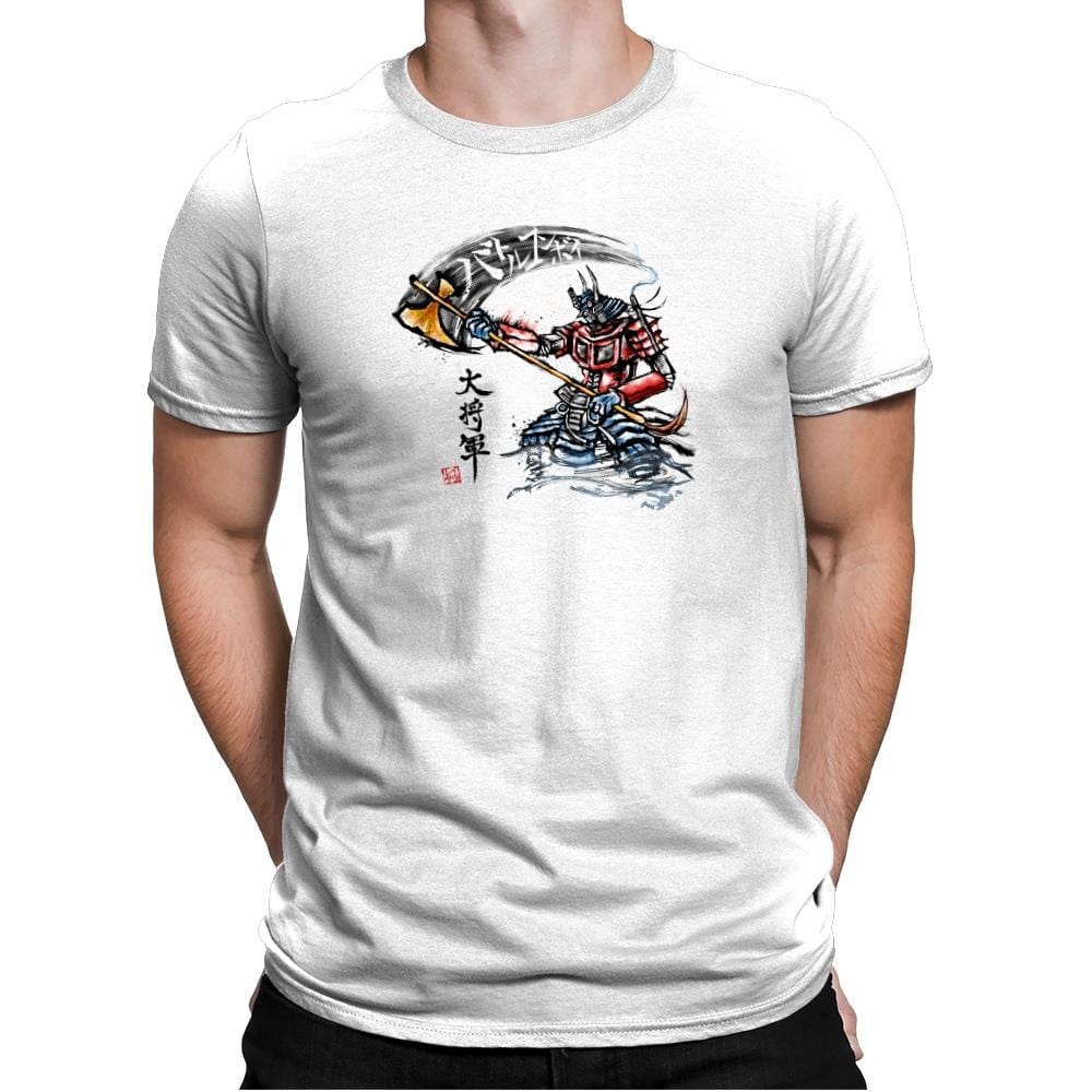 Shogun Prime Exclusive - Mens Premium T-Shirts RIPT Apparel Small / White