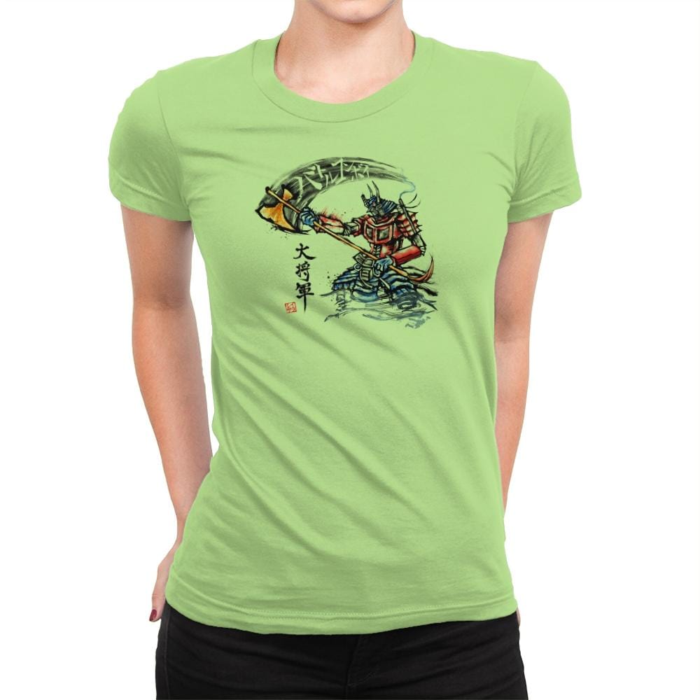 Shogun Prime Exclusive - Womens Premium T-Shirts RIPT Apparel Small / Mint