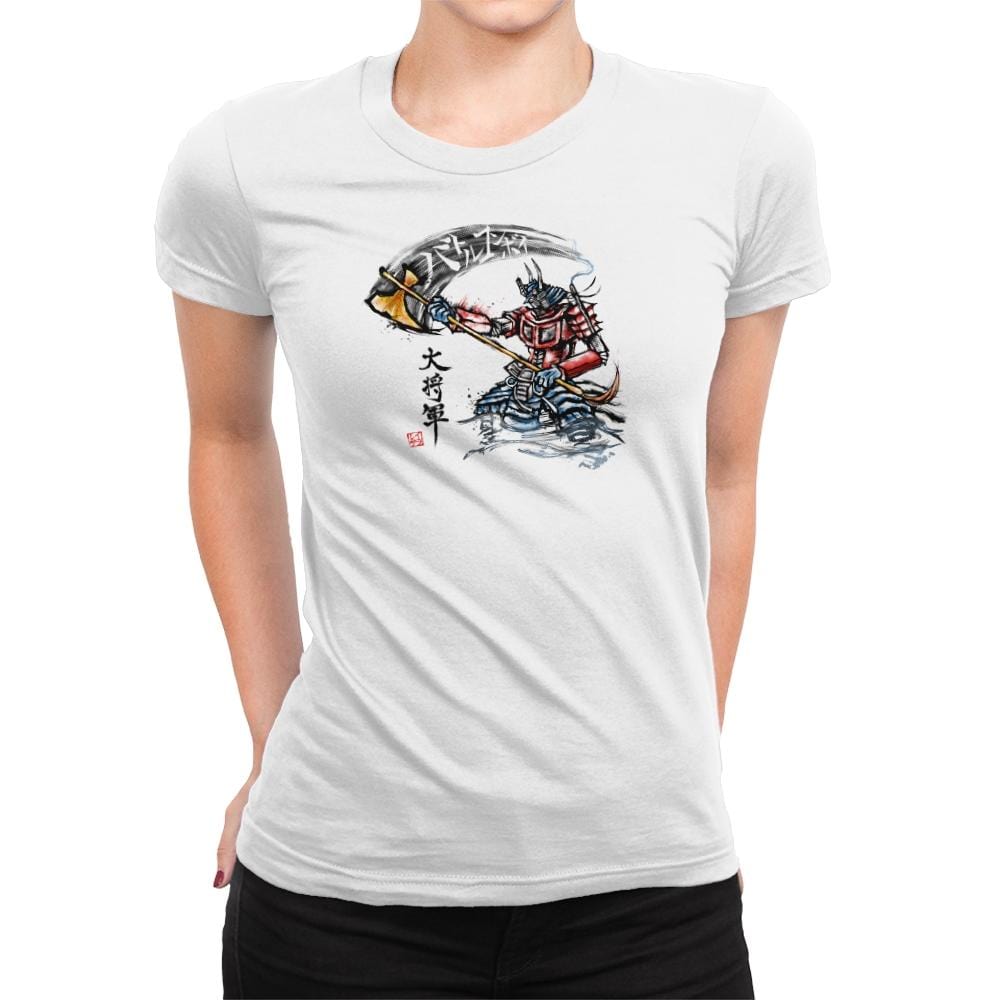 Shogun Prime Exclusive - Womens Premium T-Shirts RIPT Apparel Small / White