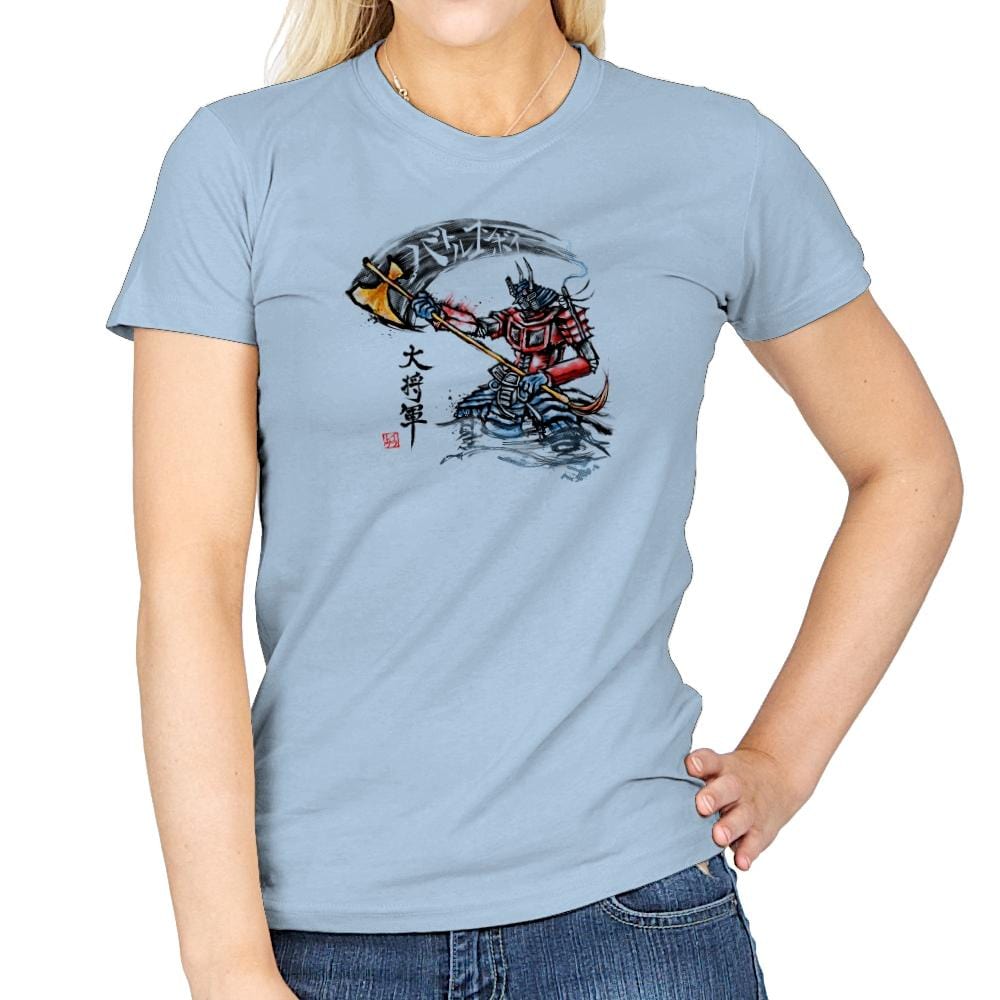 Shogun Prime Exclusive - Womens T-Shirts RIPT Apparel Small / Light Blue