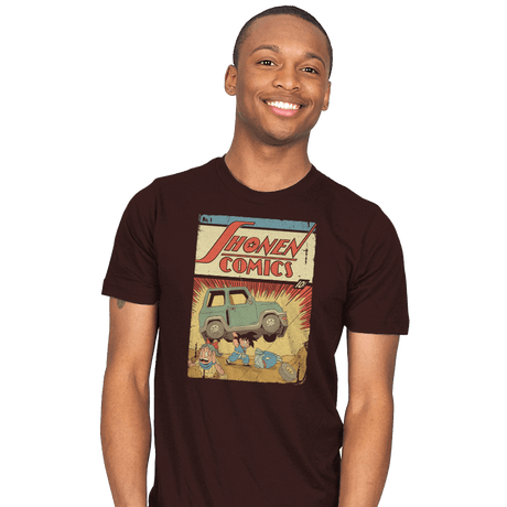 Shonen Comics - Mens T-Shirts RIPT Apparel