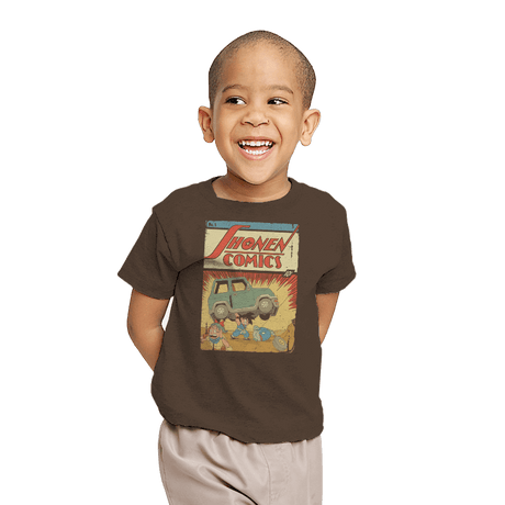 Shonen Comics - Youth T-Shirts RIPT Apparel