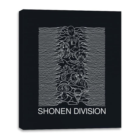 Shonen Division - Canvas Wraps Canvas Wraps RIPT Apparel 16x20 / Black