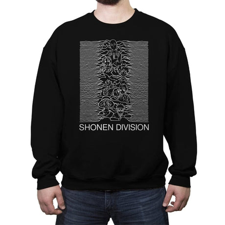 Shonen Division - Crew Neck Sweatshirt Crew Neck Sweatshirt RIPT Apparel Small / Black