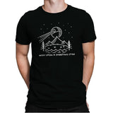 Shooting Star - Mens Premium T-Shirts RIPT Apparel Small / Black