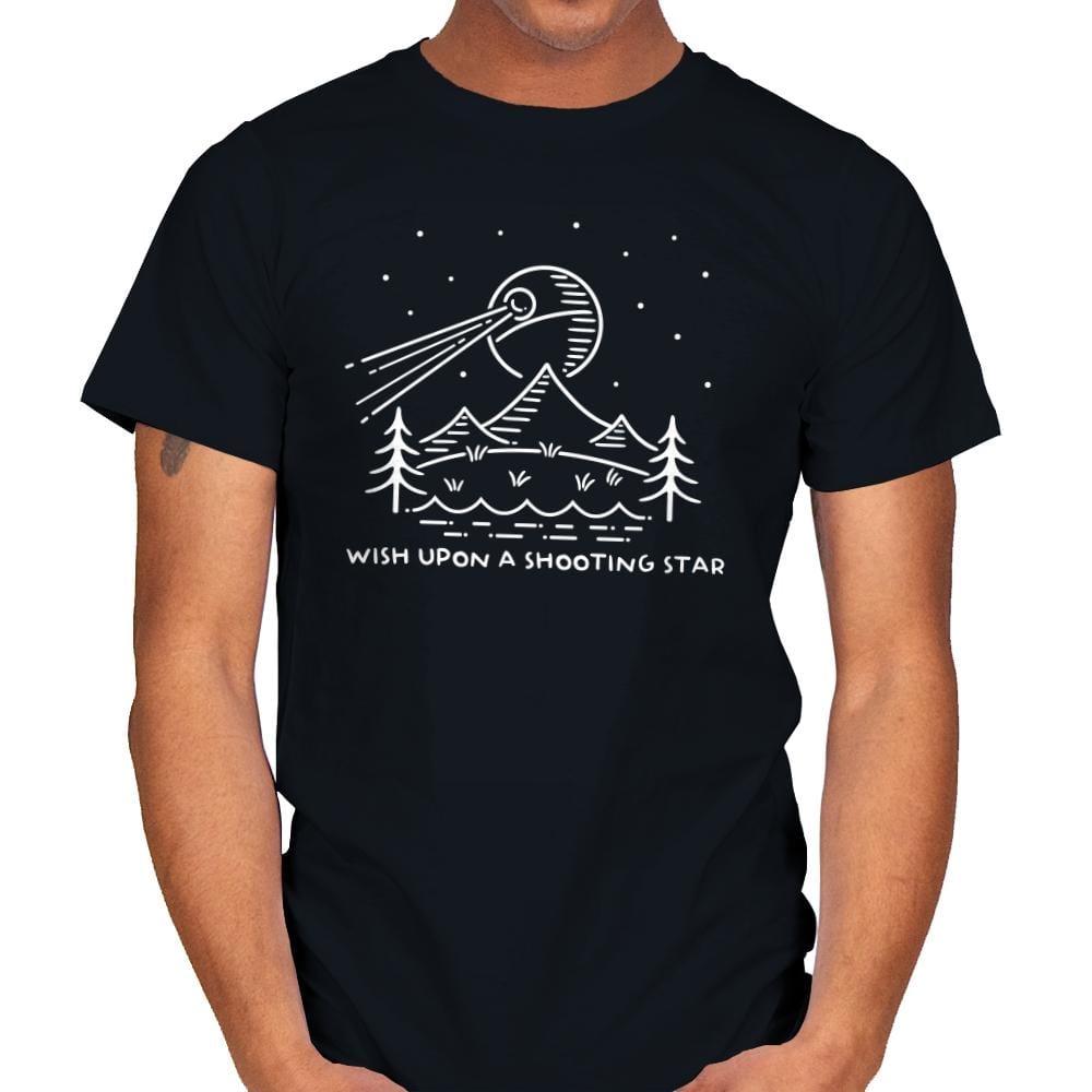 Shooting Star - Mens T-Shirts RIPT Apparel Small / Black