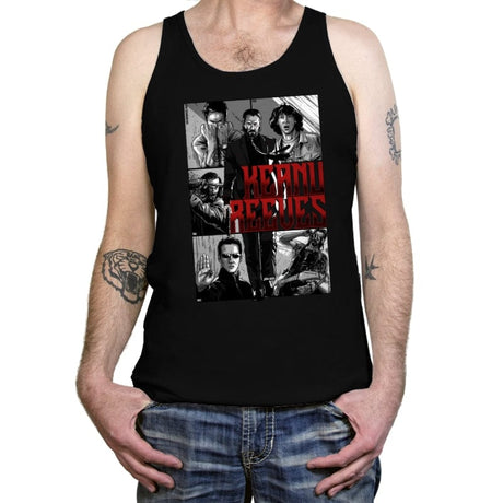 Shot, Punch and Bomb - Tanktop Tanktop RIPT Apparel X-Small / Black