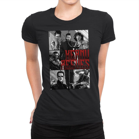 Shot, Punch and Bomb - Womens Premium T-Shirts RIPT Apparel Small / Black