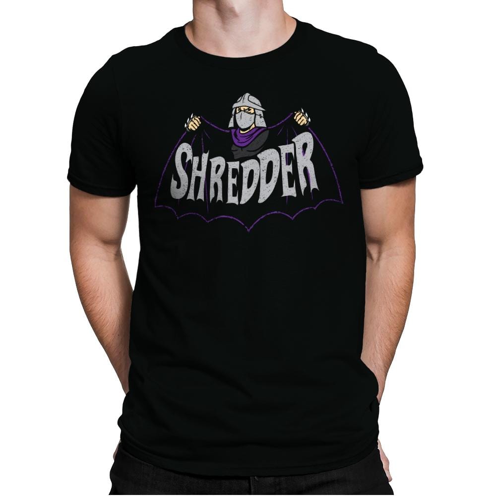 Shred-Man - Mens Premium T-Shirts RIPT Apparel Small / Black