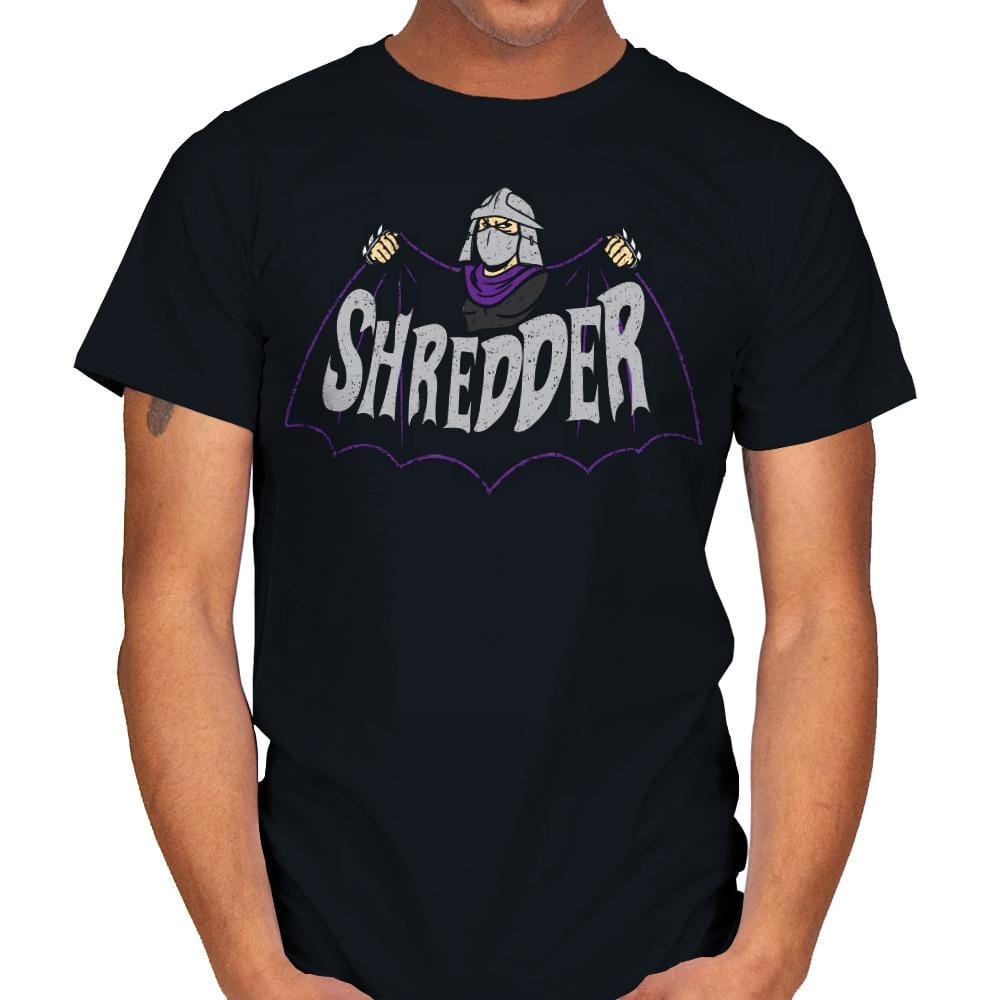 Shred-Man - Mens T-Shirts RIPT Apparel Small / Black