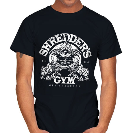 Shredder's Gym - Mens T-Shirts RIPT Apparel Small / Black