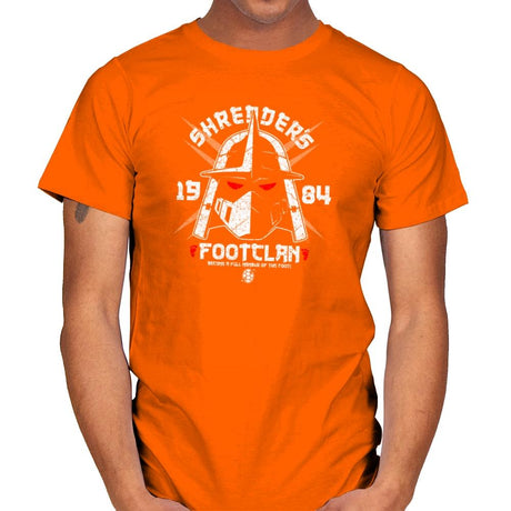Shredhead's Foot Clan Exclusive - Mens T-Shirts RIPT Apparel Small / Orange