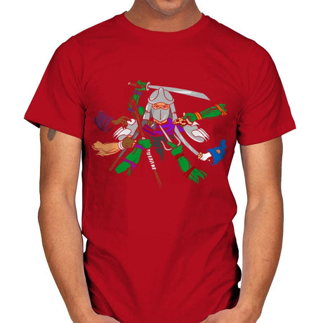 Shredwick - Mens T-Shirts RIPT Apparel Small / Red
