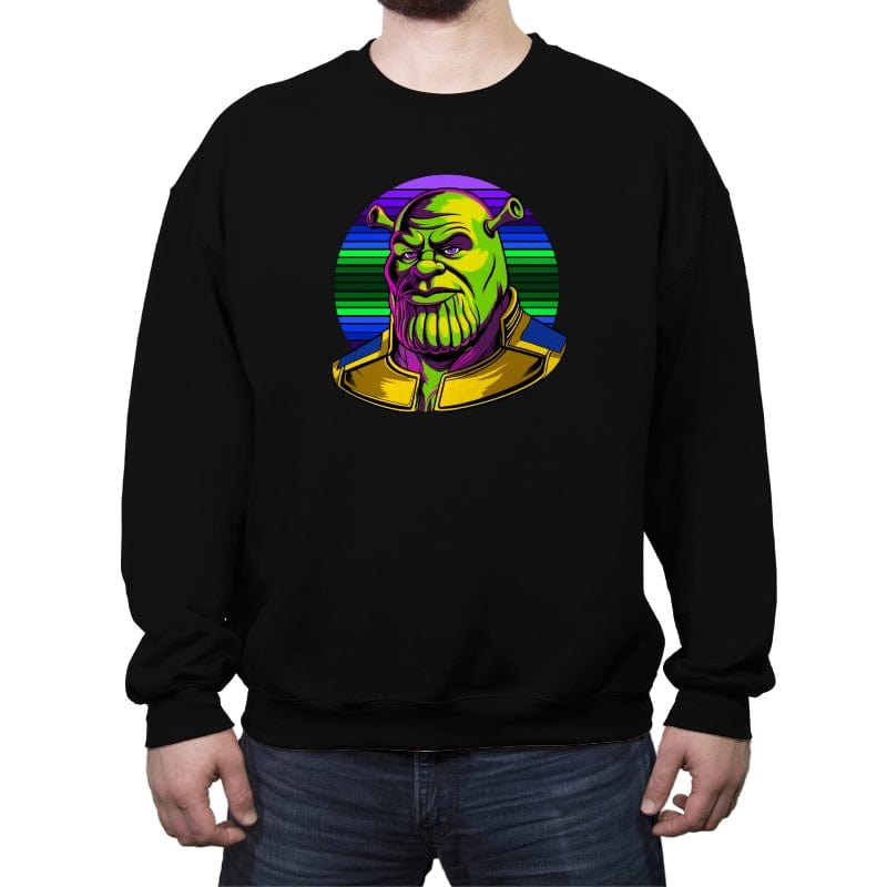 Shreknos - Crew Neck Sweatshirt Crew Neck Sweatshirt RIPT Apparel Small / Black