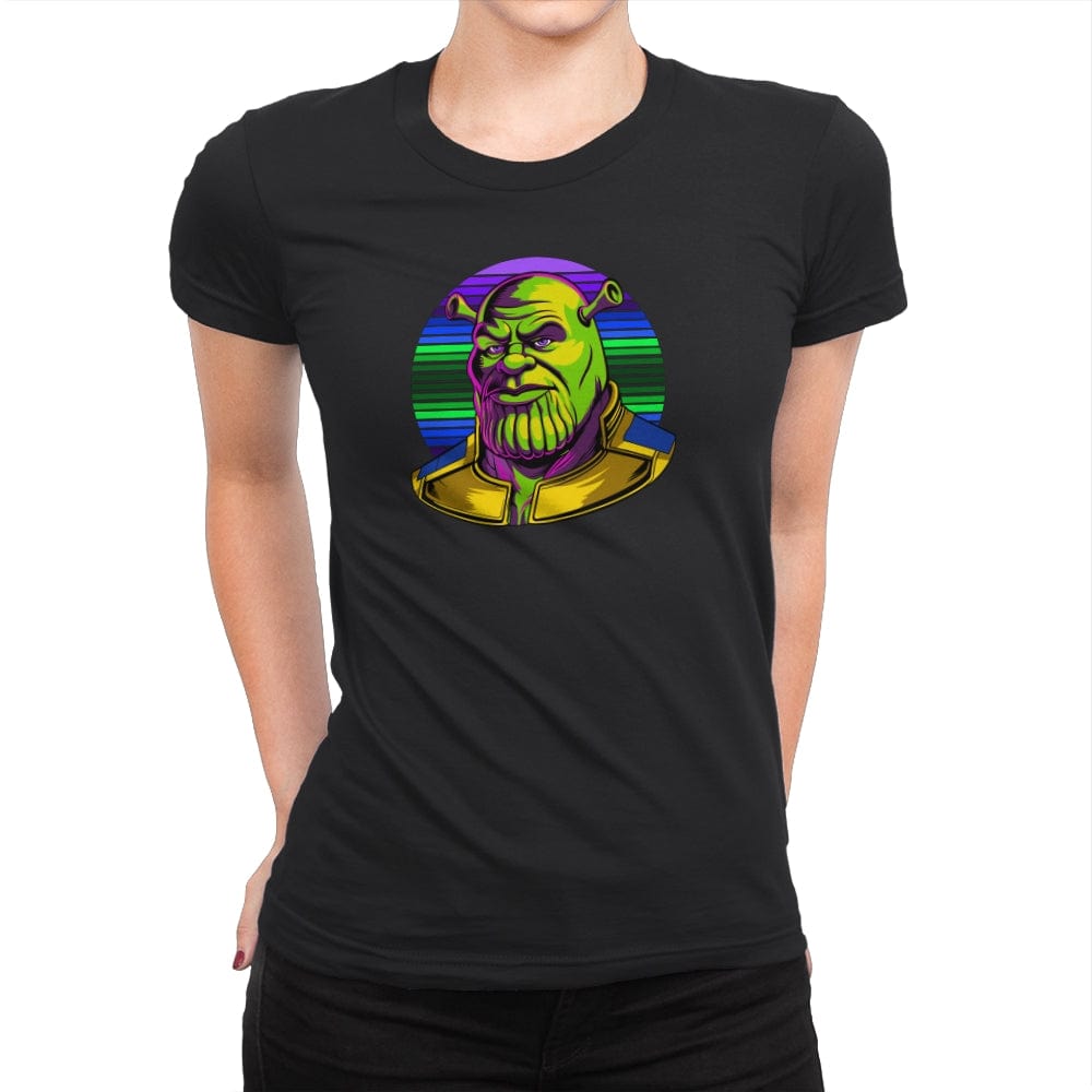 Shreknos - Womens Premium T-Shirts RIPT Apparel Small / Black