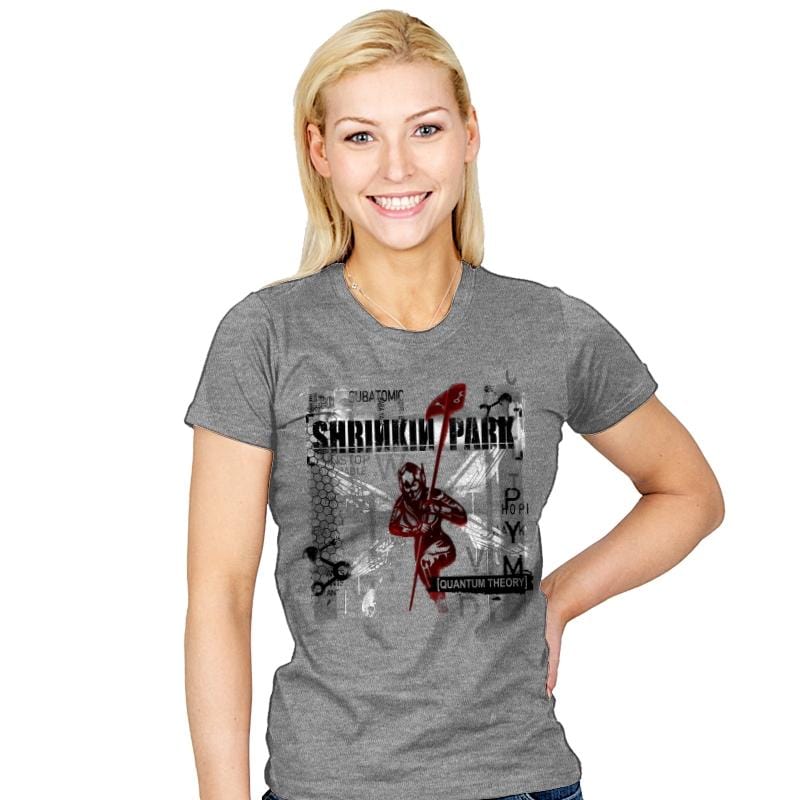 Shrinkin Park - Womens T-Shirts RIPT Apparel Small / Heather