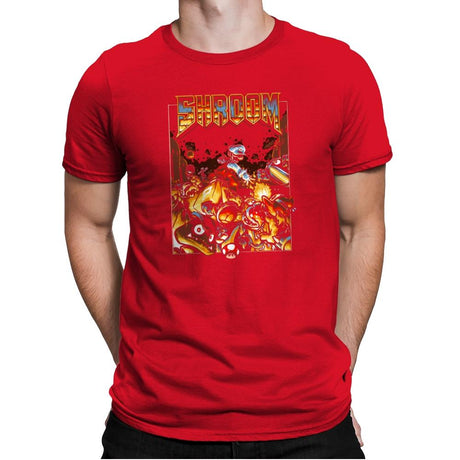 Shroom Exclusive - Mens Premium T-Shirts RIPT Apparel Small / Red