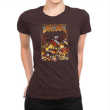 Shroom Exclusive - Womens Premium T-Shirts RIPT Apparel Small / Dark Chocolate