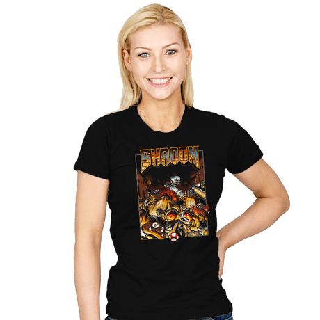 Shroom - Womens T-Shirts RIPT Apparel