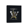 Shuriken Disk - Canvas Wraps Canvas Wraps RIPT Apparel 8x10 / Black