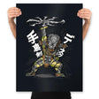 Shuriken Disk - Prints Posters RIPT Apparel 18x24 / Black